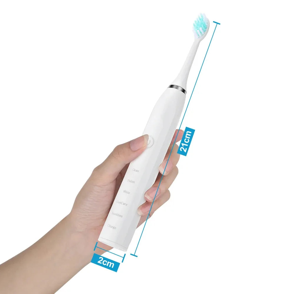 Smart Sonic Electric Toothbrush for Deep Cleaning