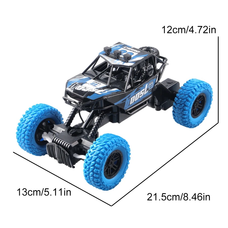 Off-Road RC Car with Flashing Lights – Christmas Gift