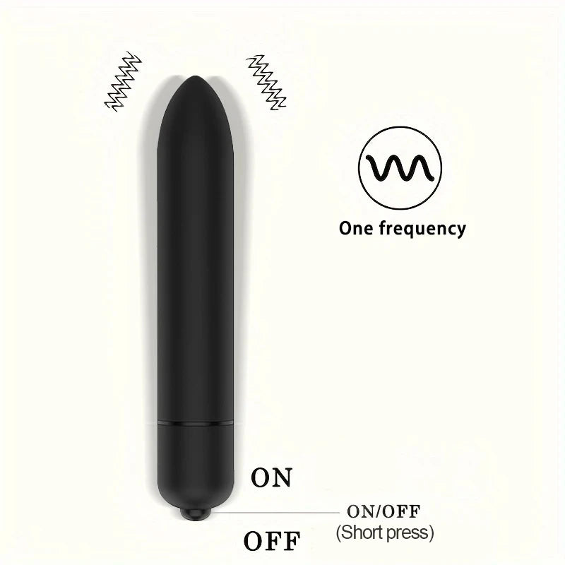 Mini Bullet Vibrator – Single-Speed Discreet Toy