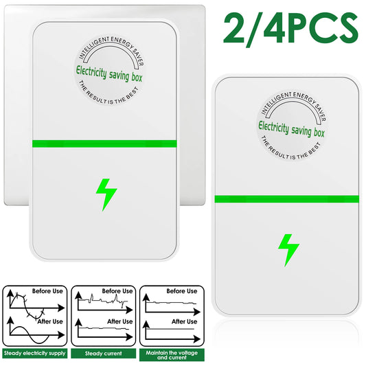 Power Saver Box 90V–250V – 2/4 Pcs Set
