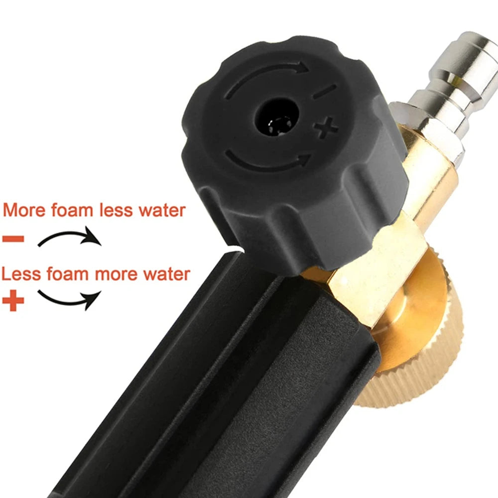 1L Adjustable Snow Foam Lance – Thick Foam, Deep Clean!