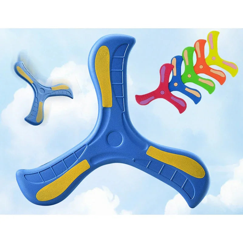 Soft 3-Leaf Boomerang Toy – Outdoor Fun for All Ages!