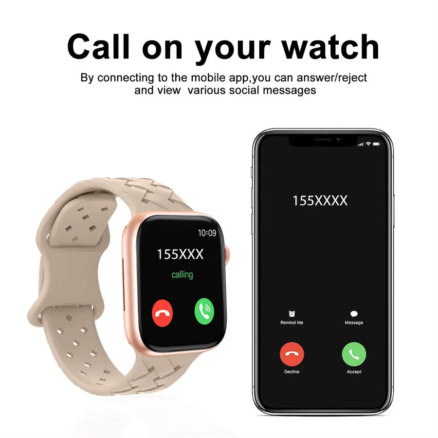 Smart Watch with Wireless Calls & APP Alerts