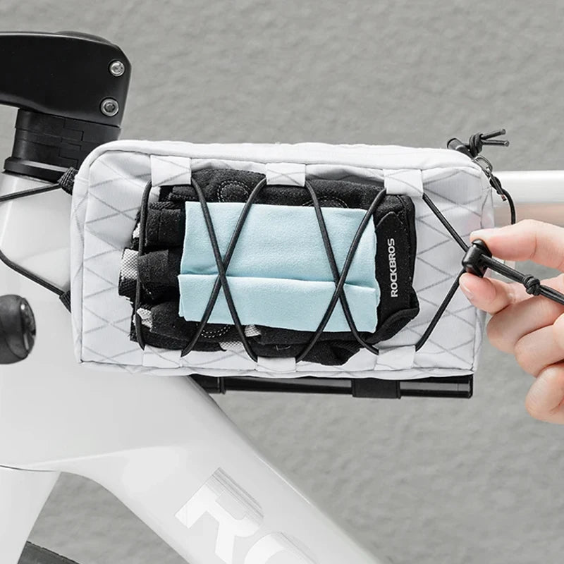 Top Tube Bicycle Bag – Frame & Saddle Storage with Phone Holder
