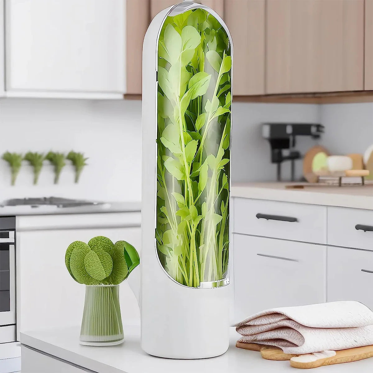 Herb Saver Container for Fresh Storage