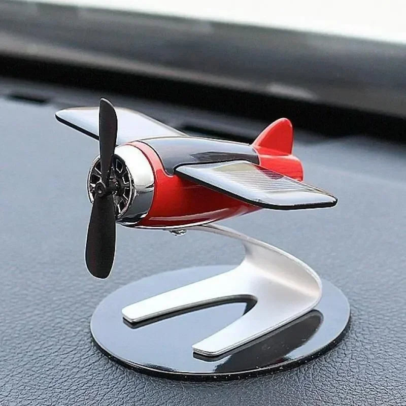 Solar Airplane Car Decoration – Motion & Style That Never Stops!