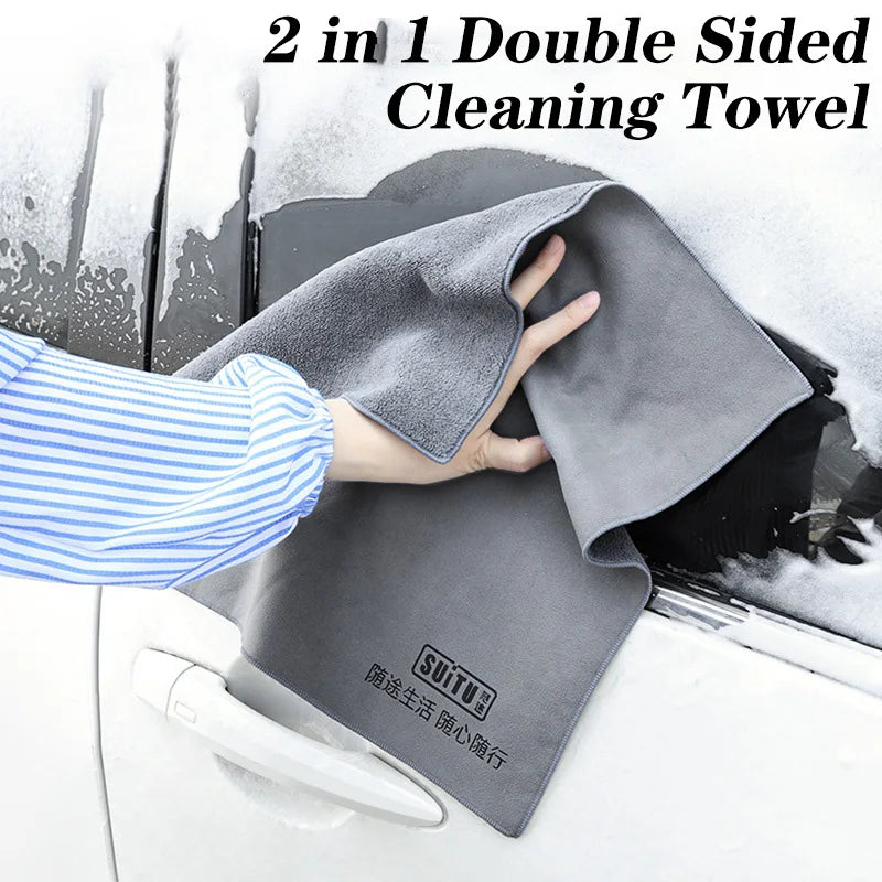 Keep your car spotless with super absorbent chamois!