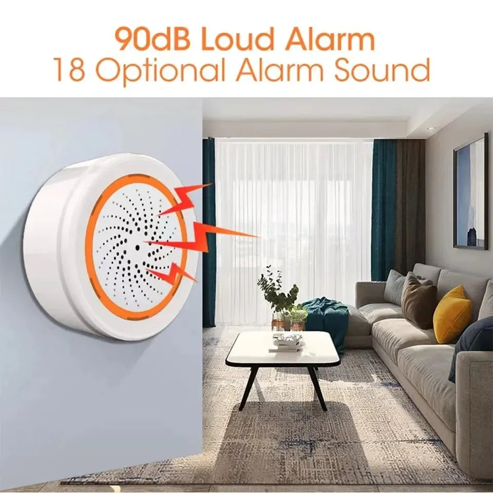 Smart Siren Alarm for Home Safety