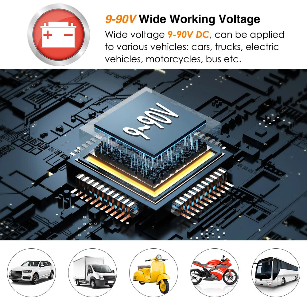 Protect your vehicle with 4G Relay GPS Tracker & Alarm!