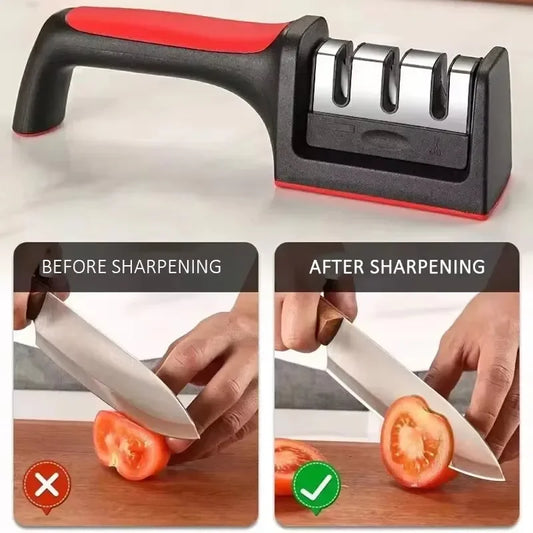 Multifunctional Knife & Scissors Sharpener – Precision Sharpening at Your Fingertips!