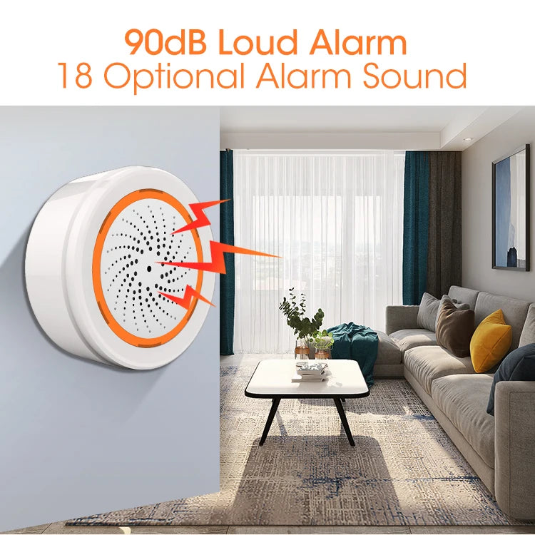 Smart Siren Alarm for Home Safety