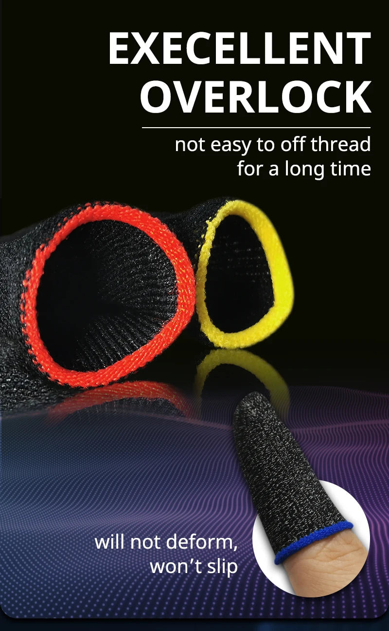 40pcs Gaming Finger Sleeves for Mobile Play