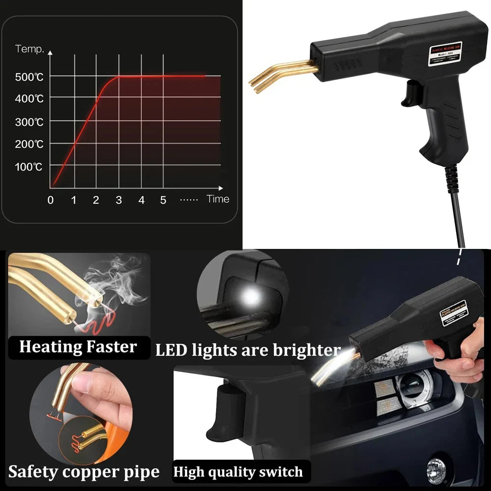 50W Hot Stapler Plastic Welding Machine – Fast & Easy Plastic Repair!