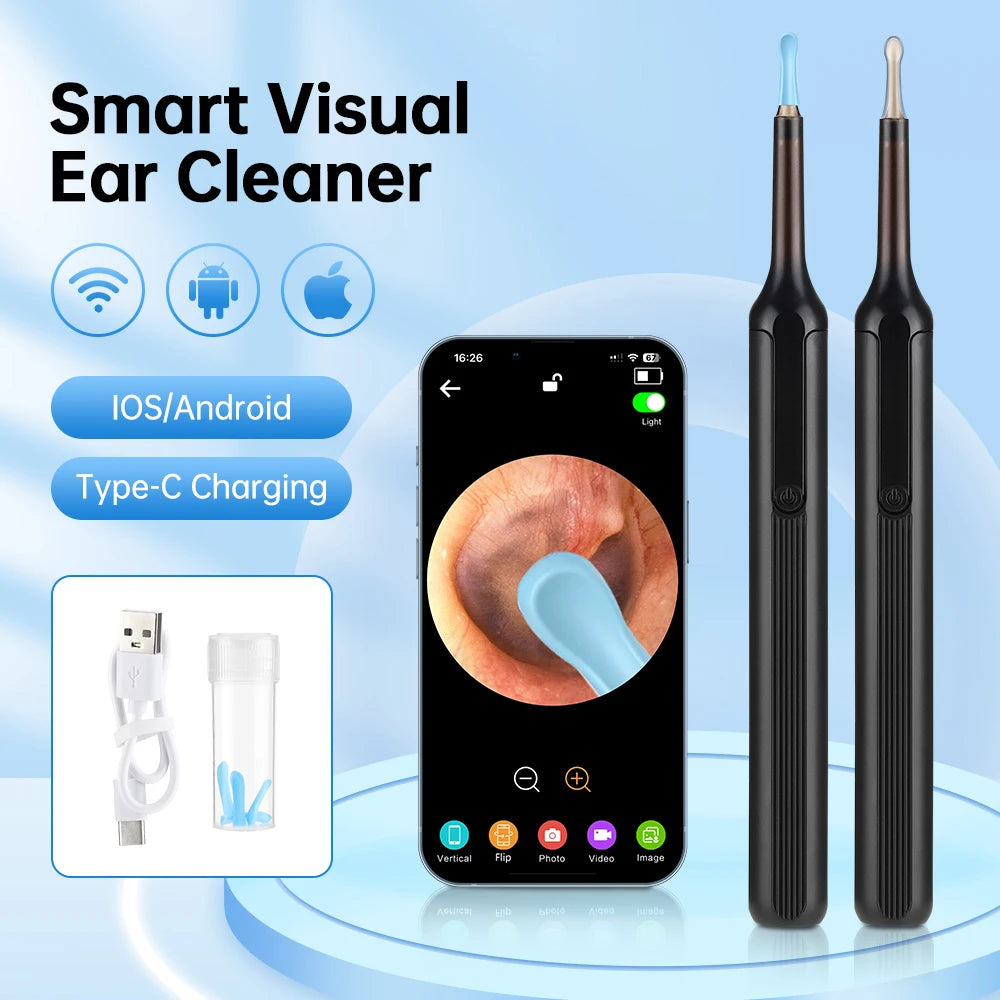 Smart Wireless Visual Earwax Cleaner with HD Camera