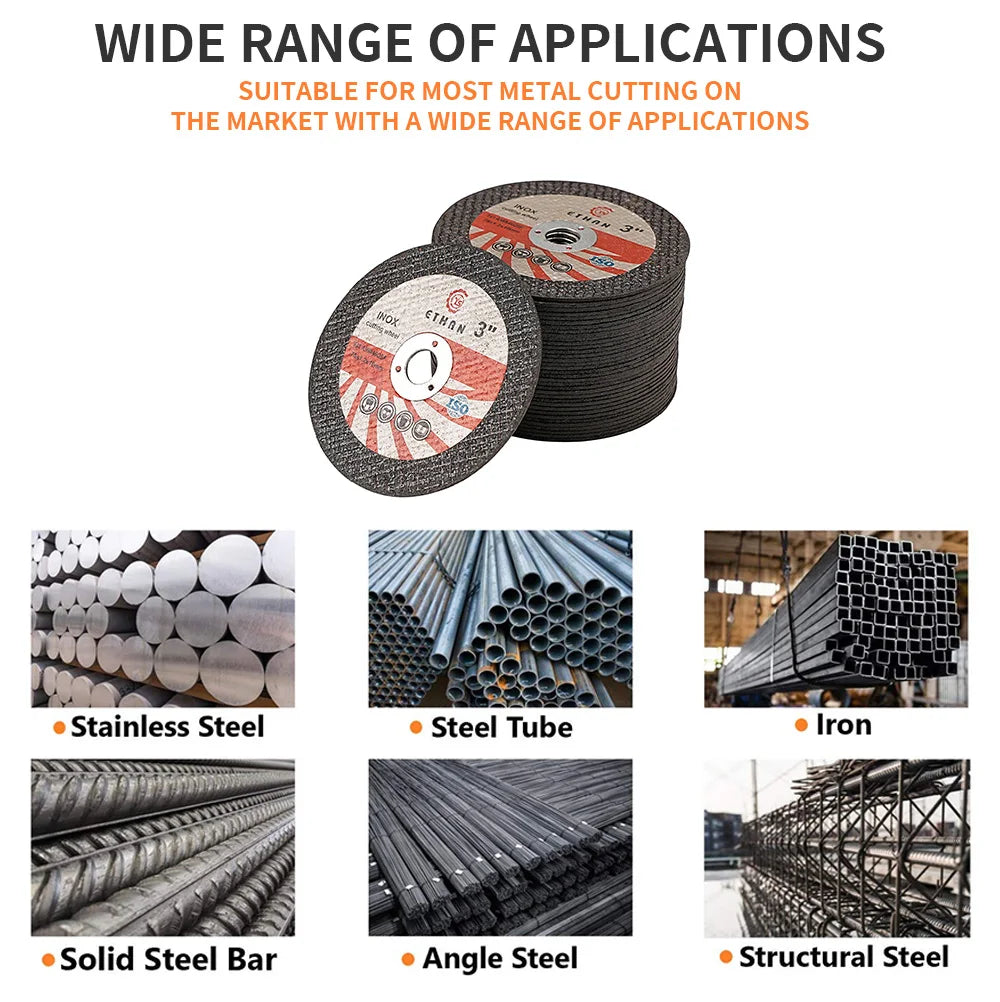 3" Resin Cut-Off Wheels – Slice Through Anything!