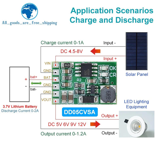 TZT DC-DC Boost Converter Charger Module for DIY