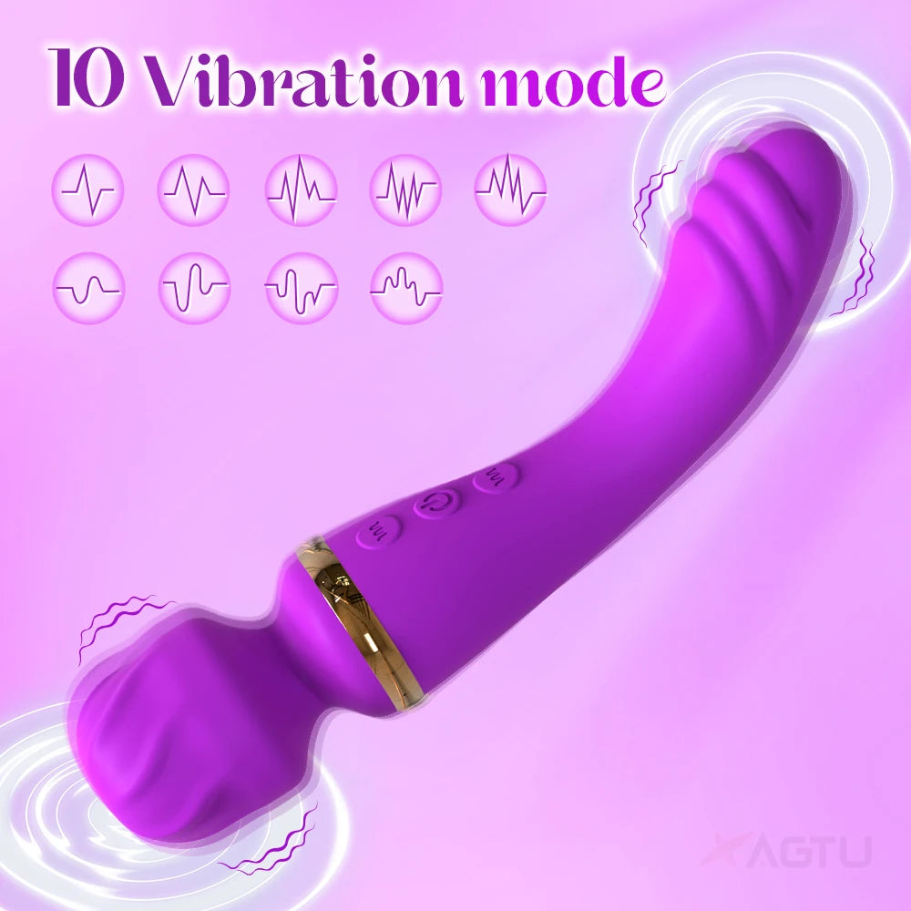 Dual Motor Vibrator USB Clit & G-Spot Toy