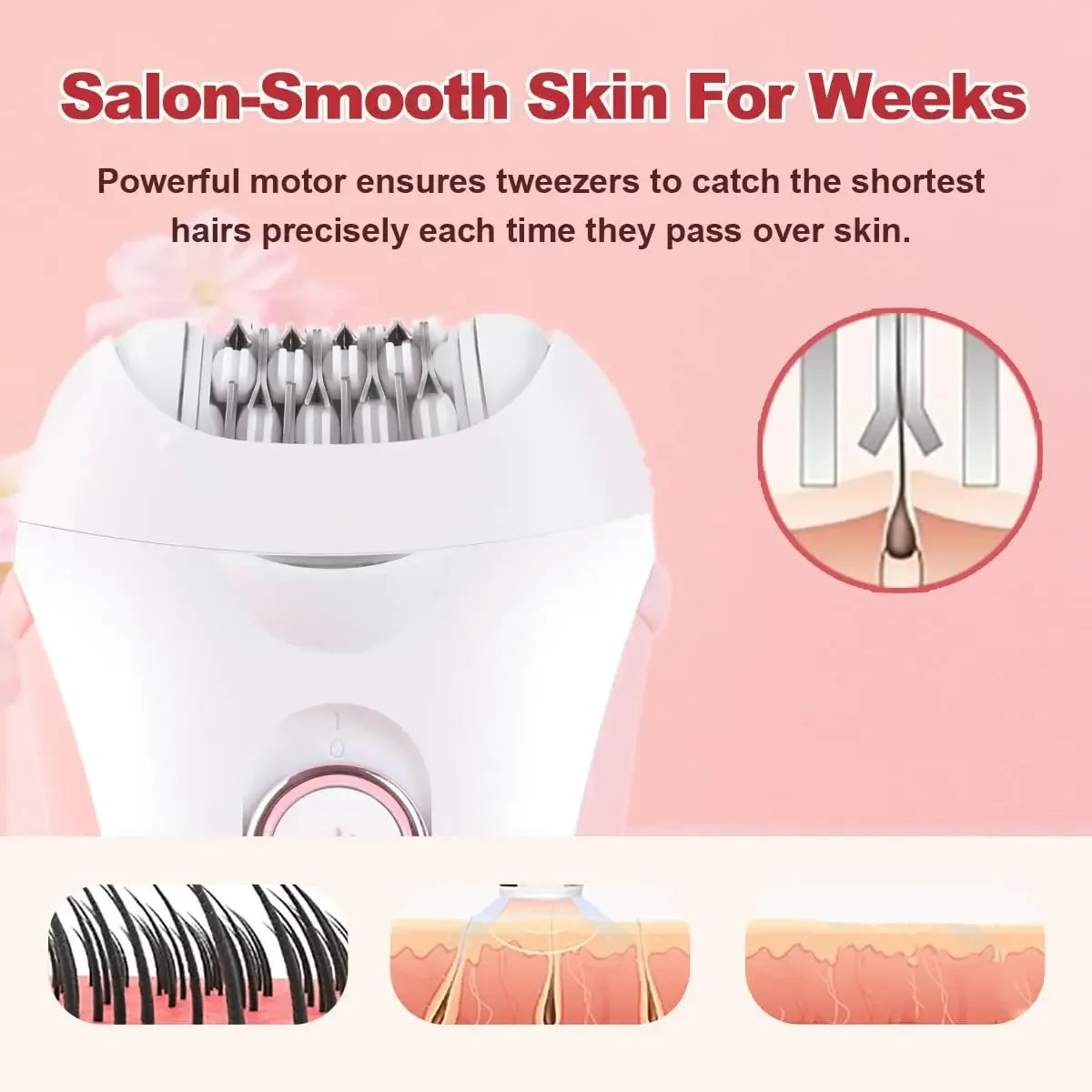 VGR V-705 Electric Epilator for Women