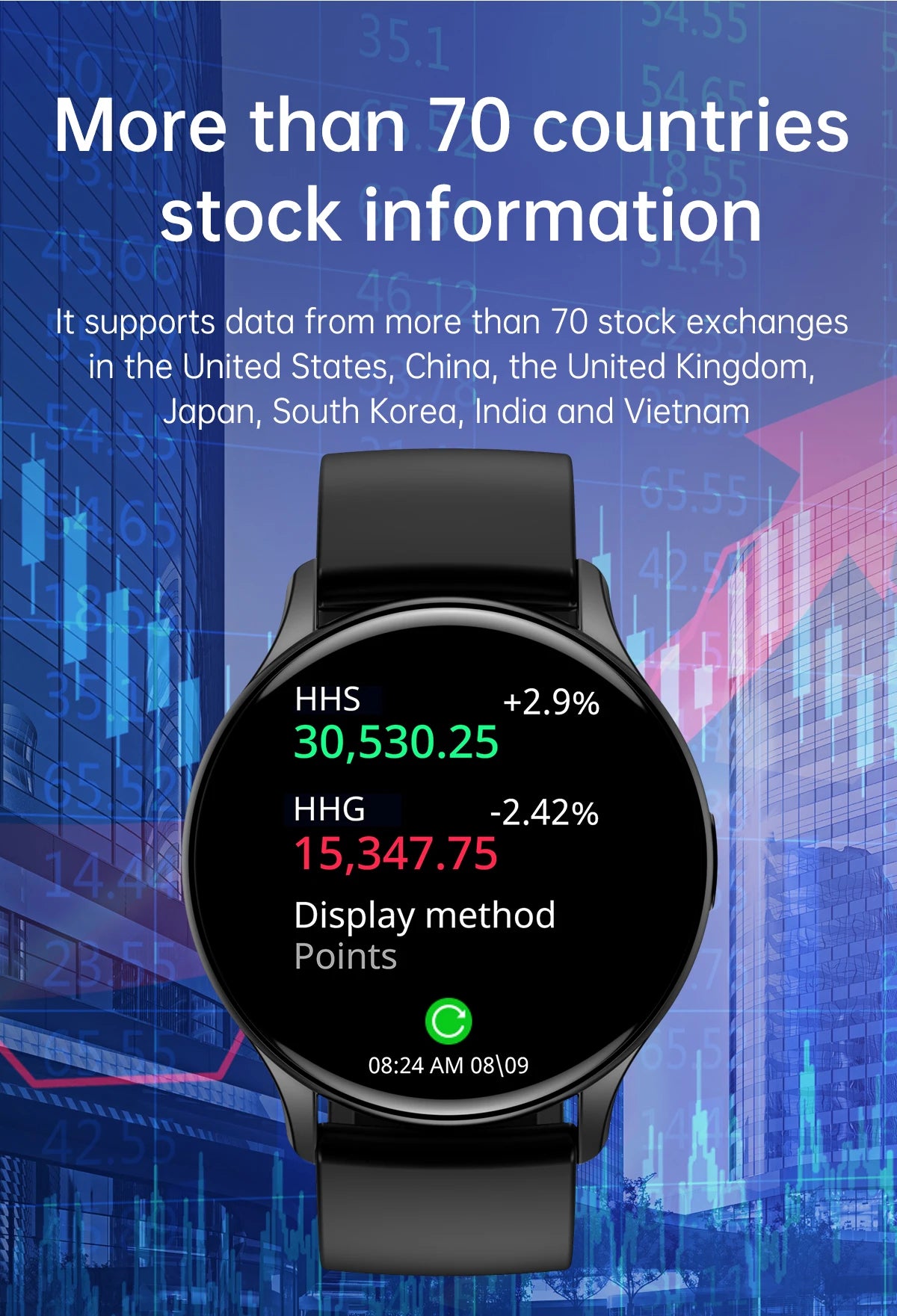 Smart Fitness Watch 1.43” Full Touch Screen