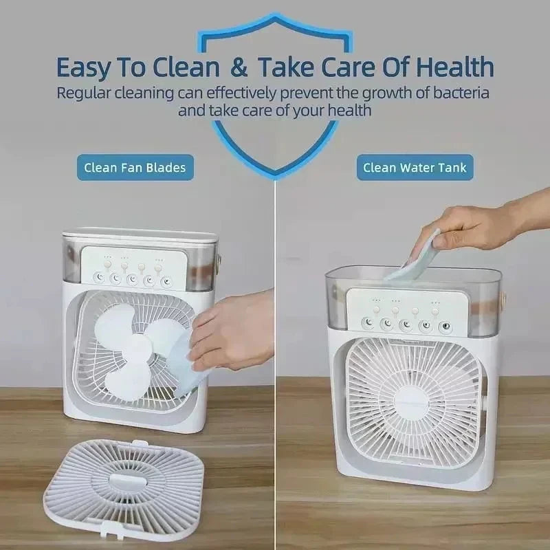 New 3 In 1 Fan AIr Conditioner Household Small Air Cooler - Clickilix