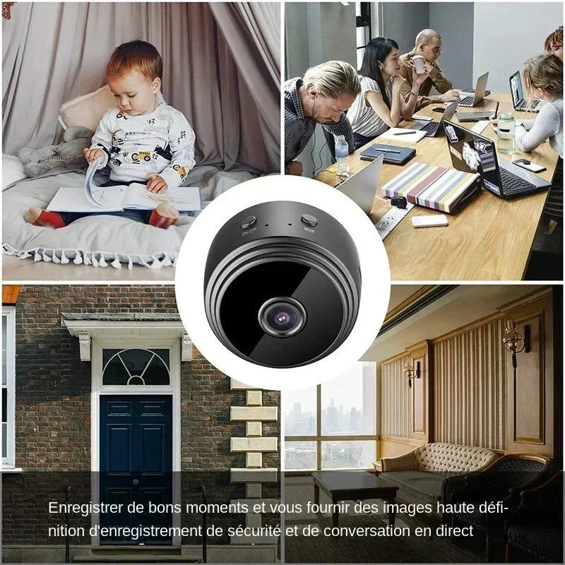 Secure your space with the A9 Mini WiFi Camera!