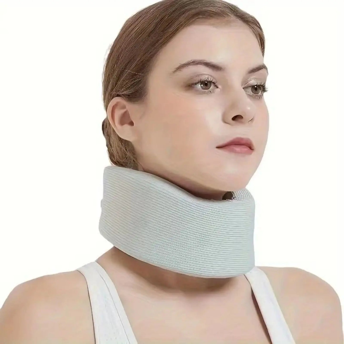 Sleep comfortably with adjustable neck support brace!
