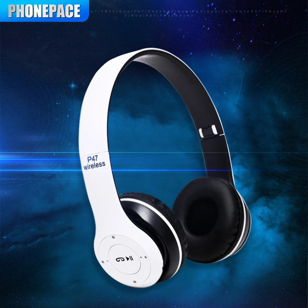 P47 Bluetooth 5.0 Wireless Folding Headset