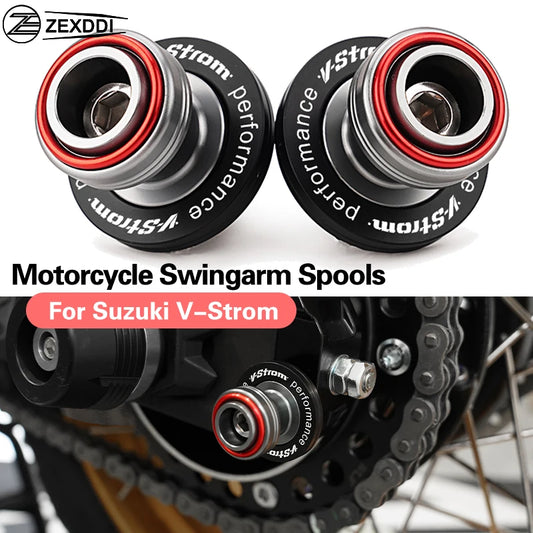 Motorcycle Swingarm Spools Slider Stand Screws for Suzuki V-Strom