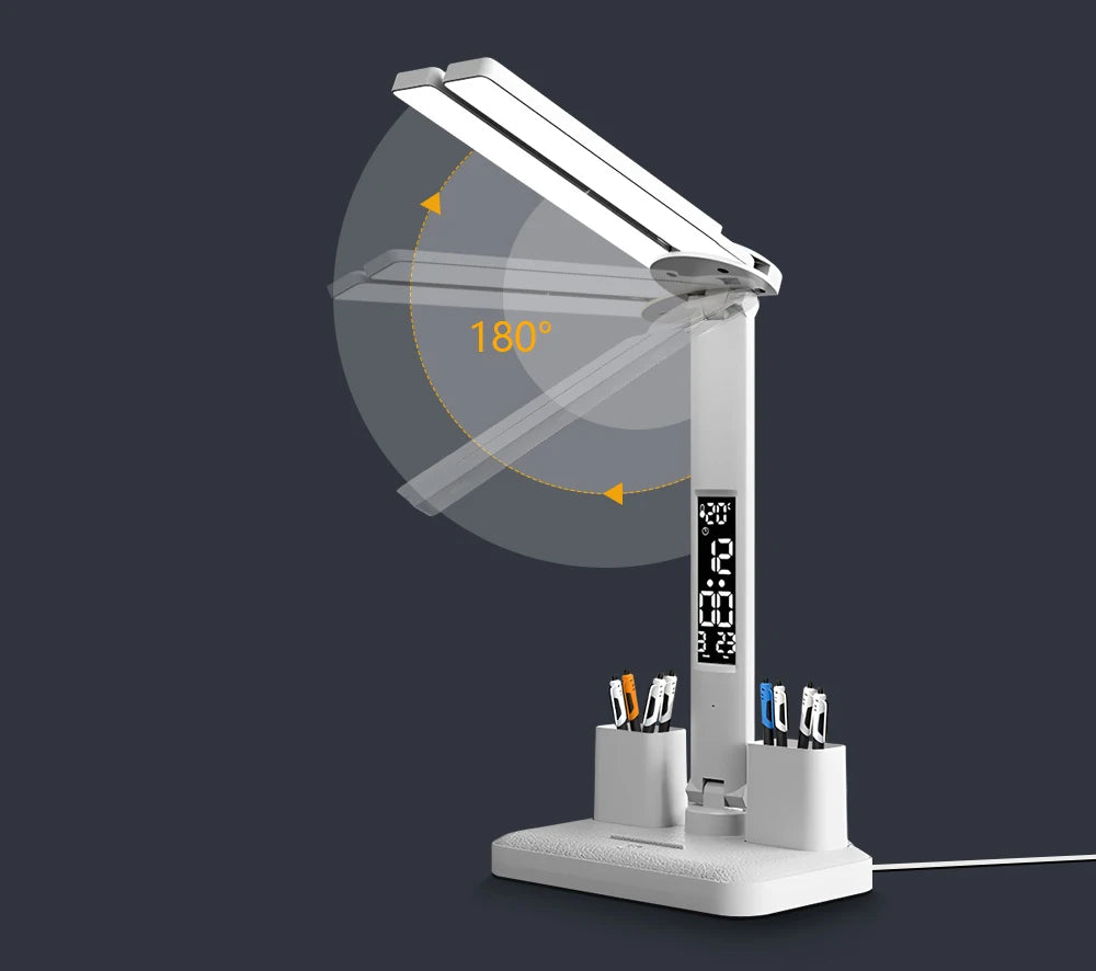 Smart Touch LED Desk Lamp Rechargeable for Study