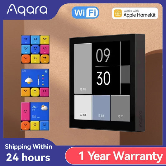 Aqara S1E Smart Touch Panel with LED Display