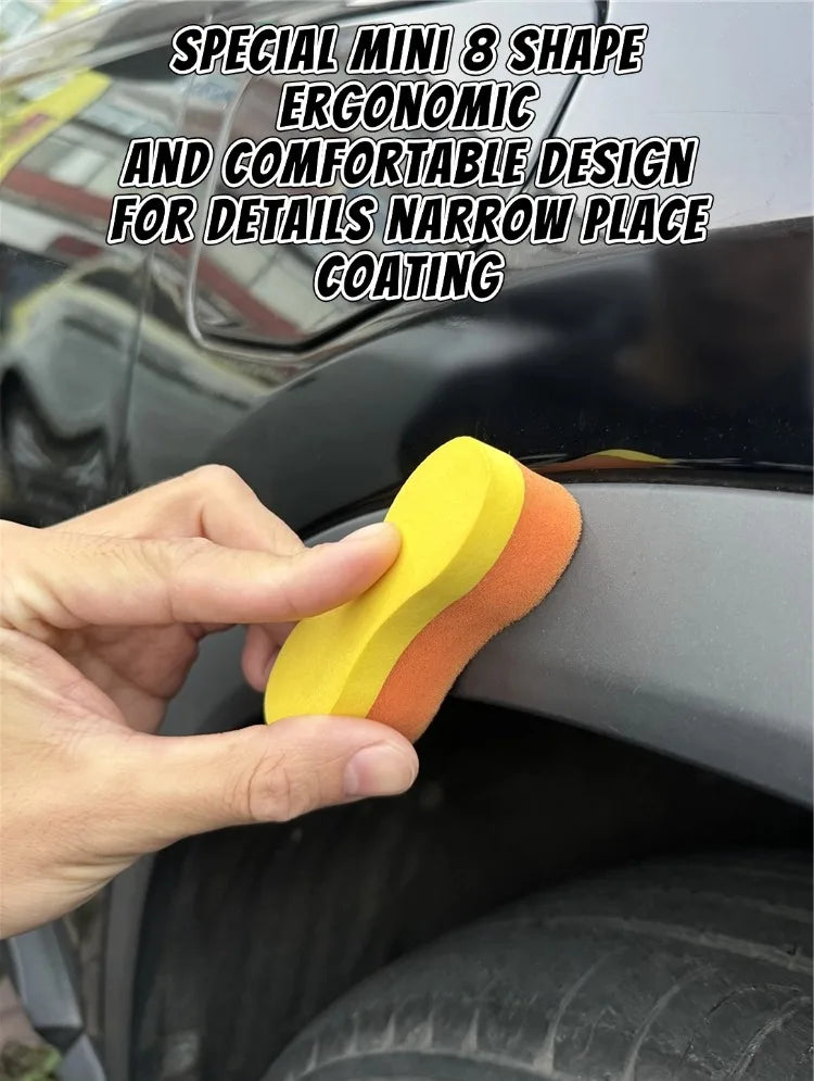 Lucullan Mini 8-Shape Coating Sponge – Detail Like a Pro!