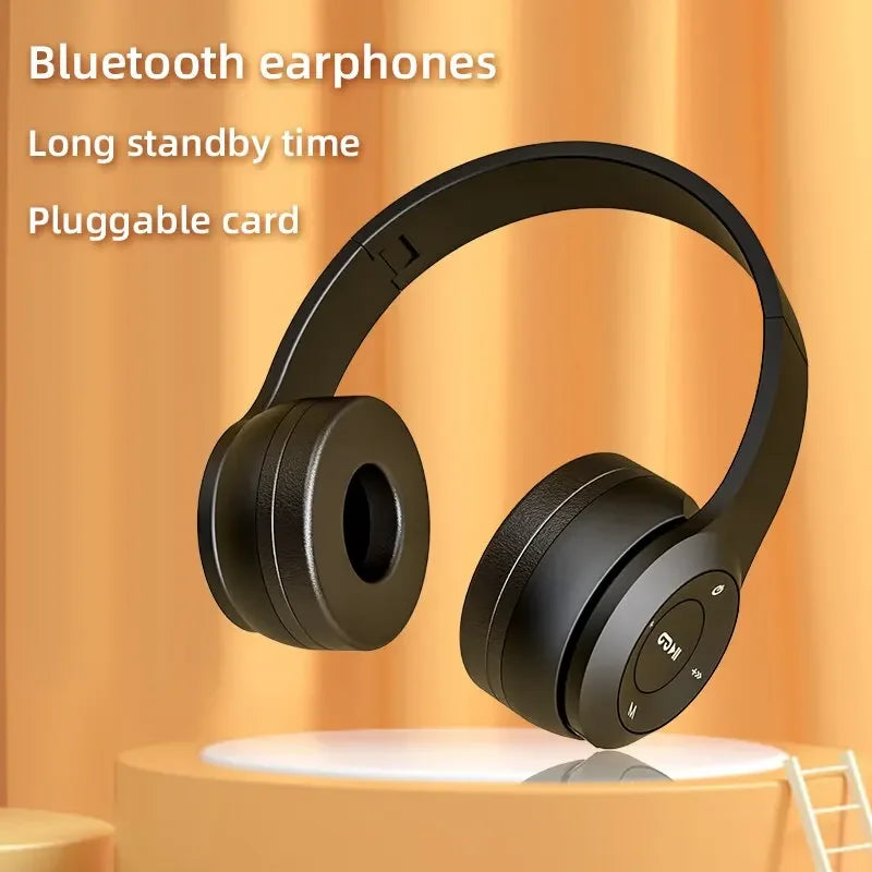 Stereo P47 Headset 5.0 Bluetooth Headset Folding Wireless