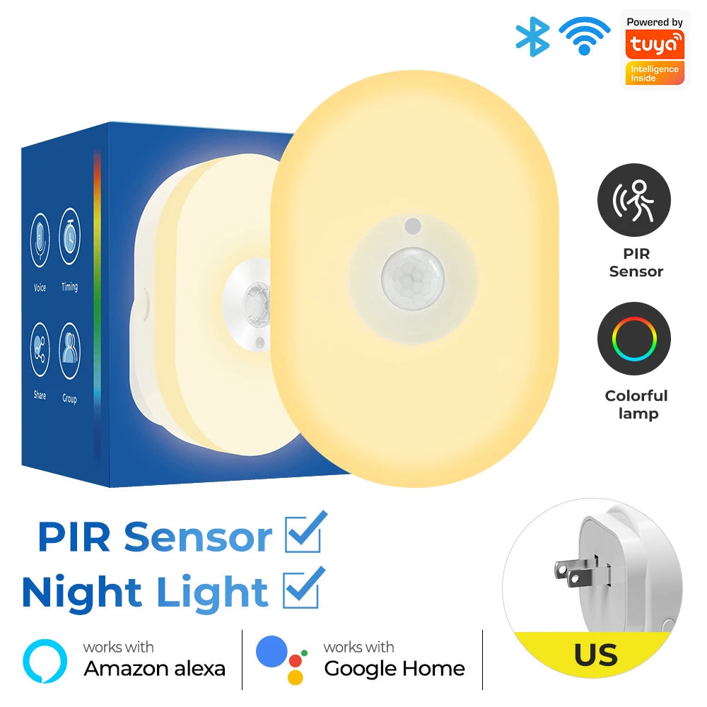 Smart WiFi Night Light with App Control