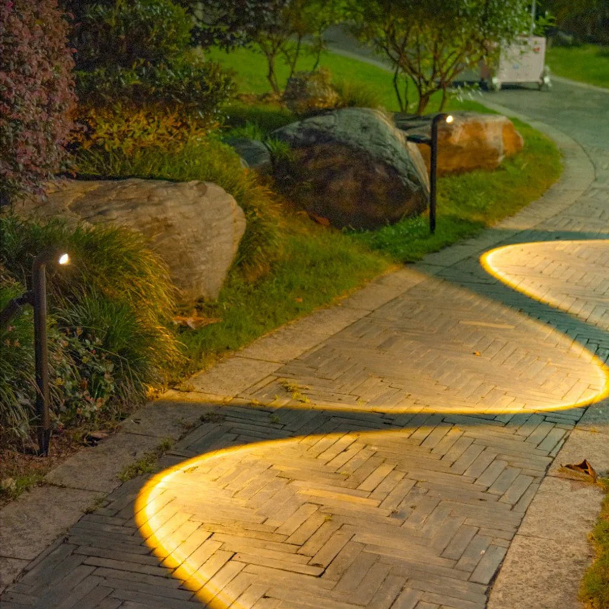 Waterproof LED Solar Garden Path Lights