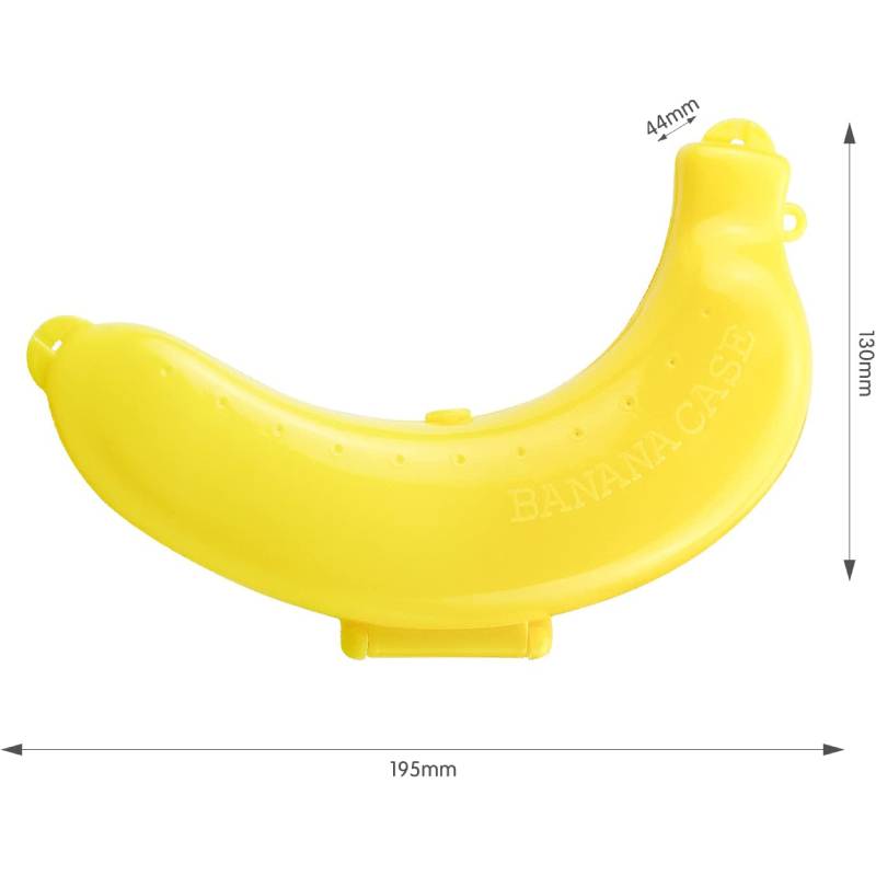 3pcs Banana Saver Case for Travel & Lunch