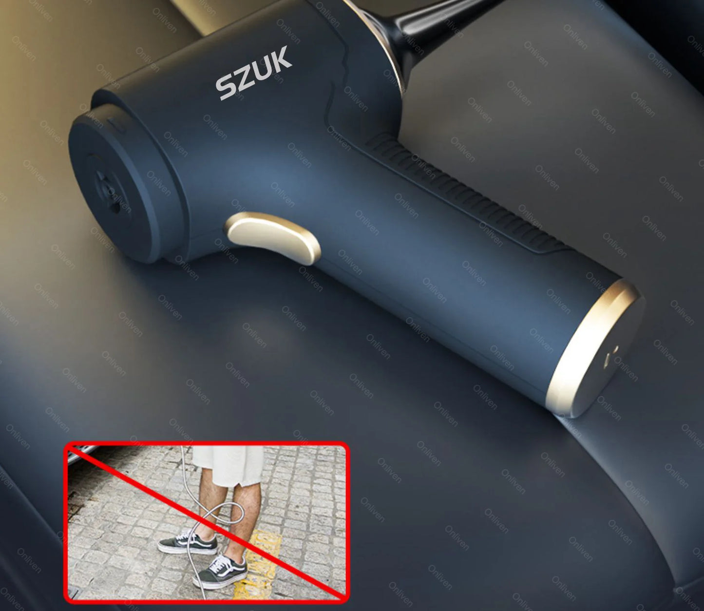 SZUK 98000PA Mini Car Vacuum Cleaner – Wireless & Powerful