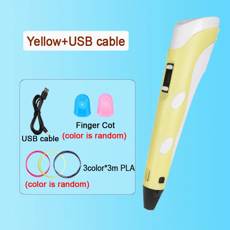 3D Printing Pen – LCD Creative Toy for Kids
