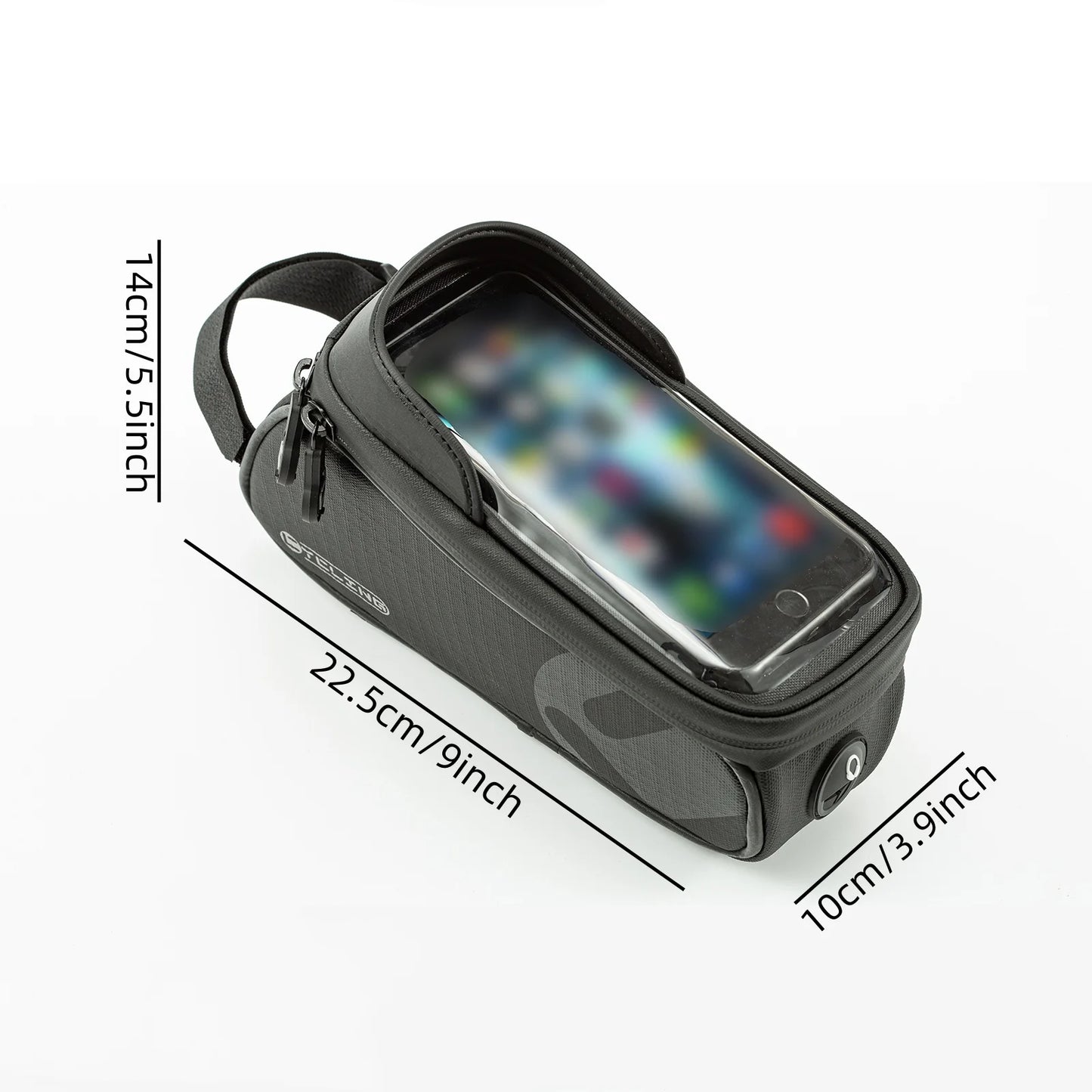 Top Tube Waterproof Bike Phone Bag