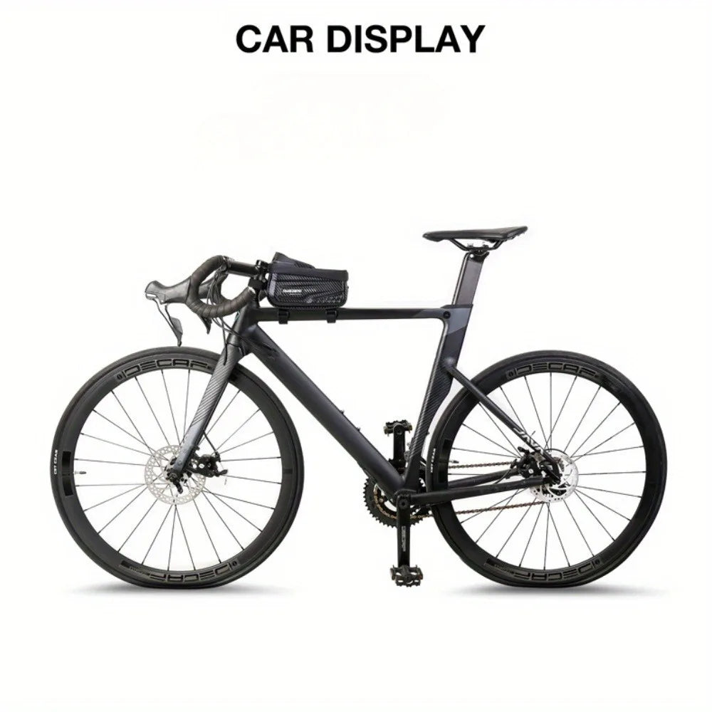 Waterproof Bicycle Top Tube Frame Bag – Hard Shell