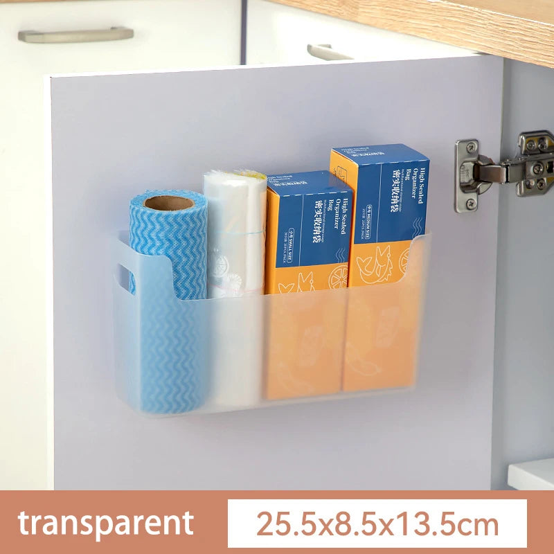Non-Perforated Cling Film & Spice Rack Organizer