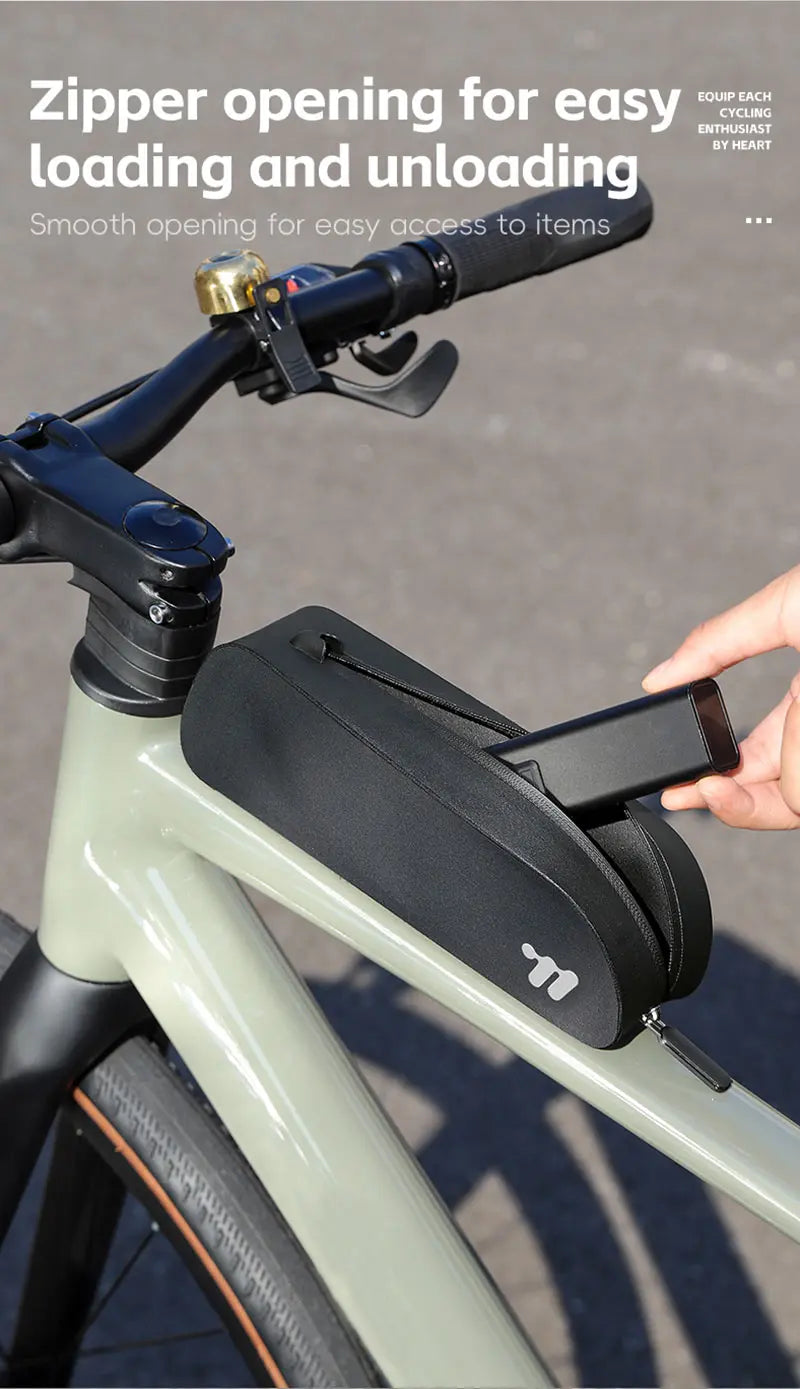 WEST BIKING Waterproof Top Tube Bike Bag