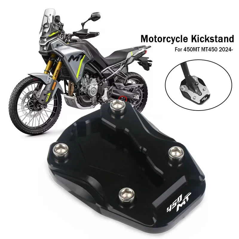 Kickstand Extension Plate for CFMOTO 450MT 2024–2025