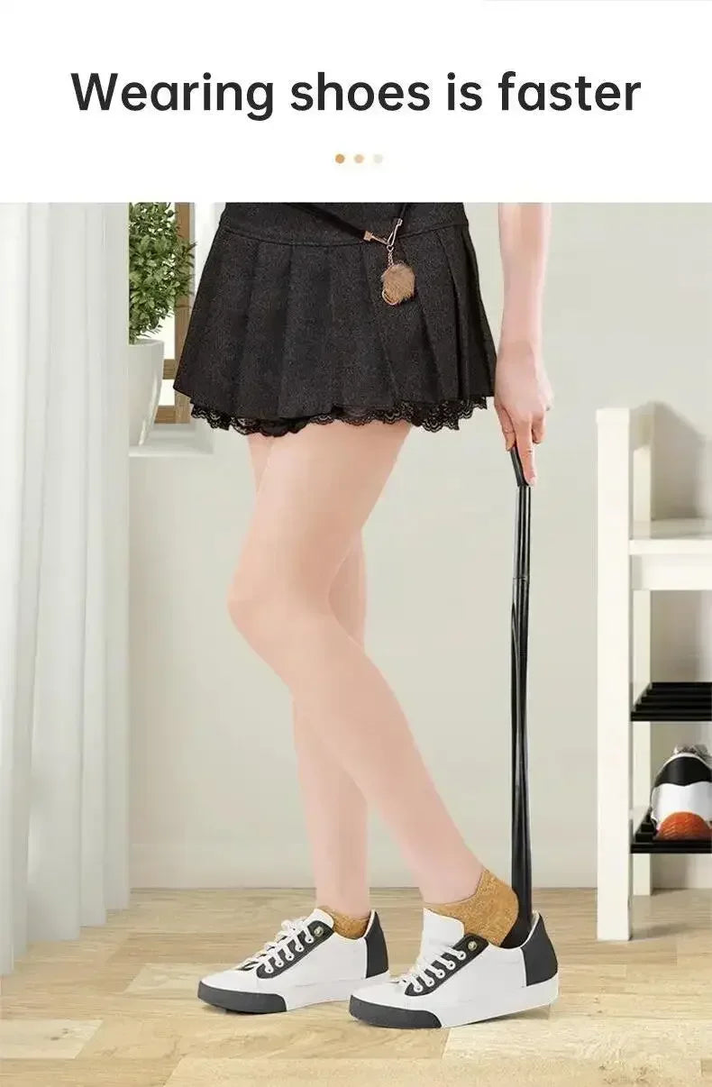 Flexible Long Plastic Shoe Horn Tool