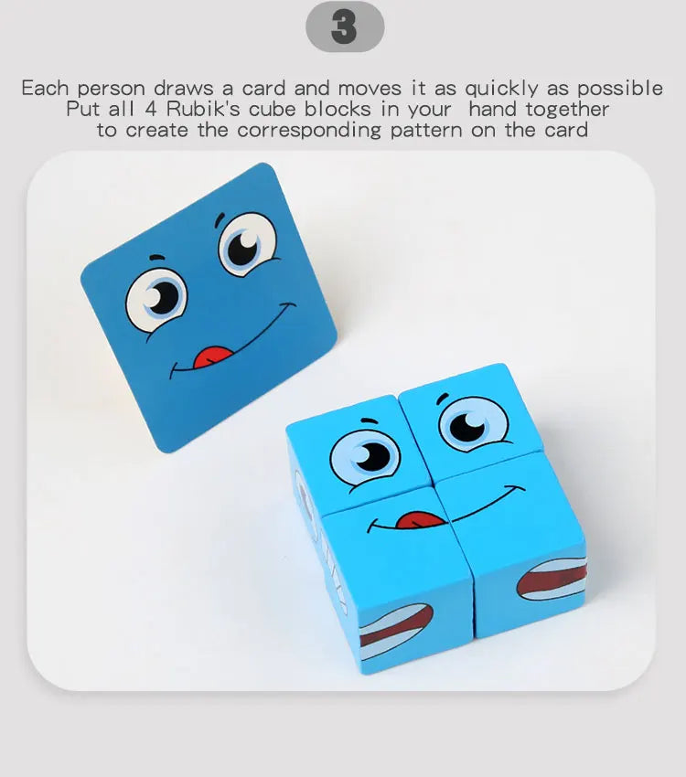 Kids Emotion Face Puzzle – Match, Think, Express & Play!
