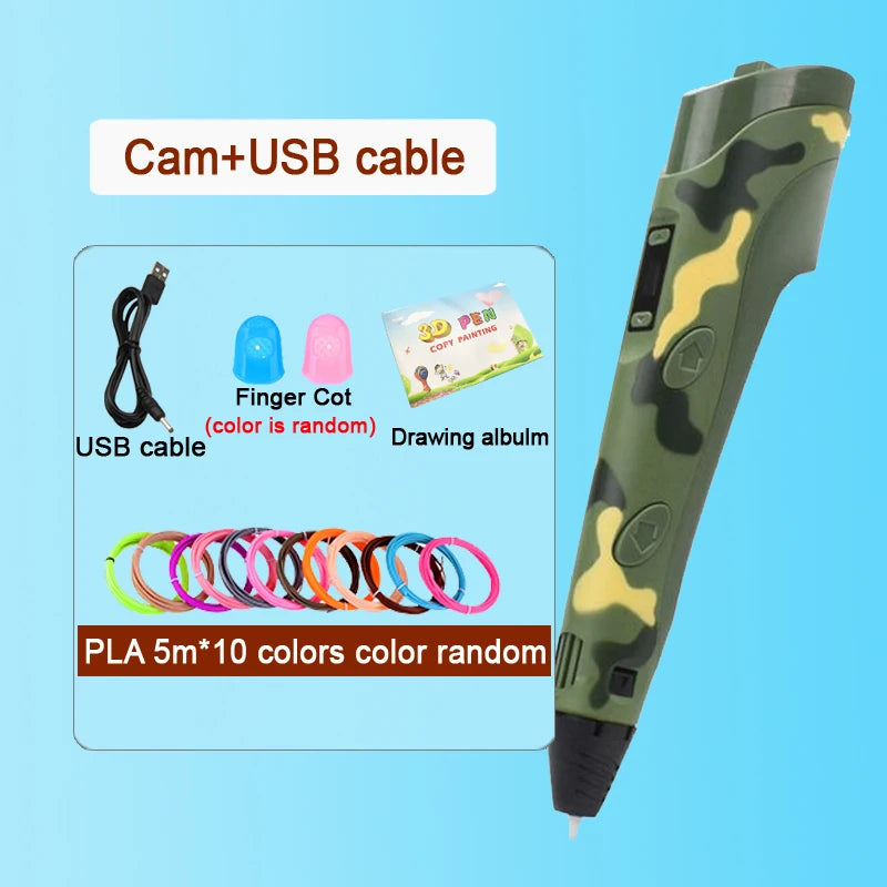 3D Printing Pen – LCD Creative Toy for Kids