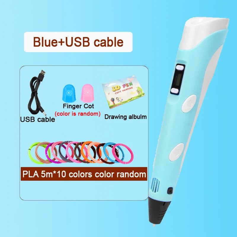 3D Printing Pen – LCD Creative Toy for Kids
