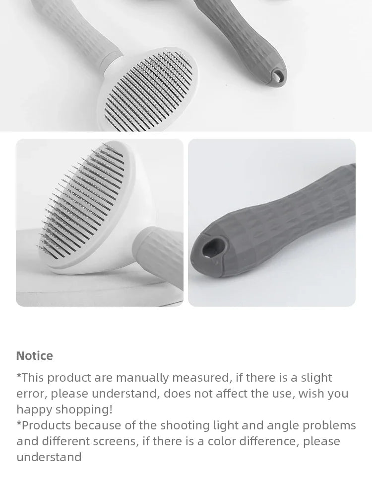 Automatic Pet Hair Removal Grooming Comb