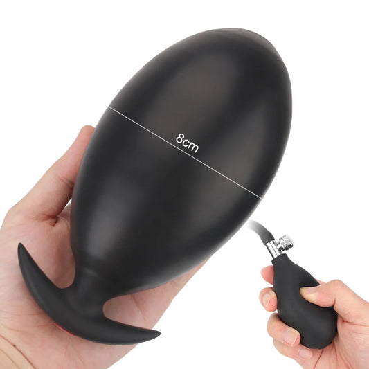 Inflatable Anal Plug & Vaginal Expander for Couples