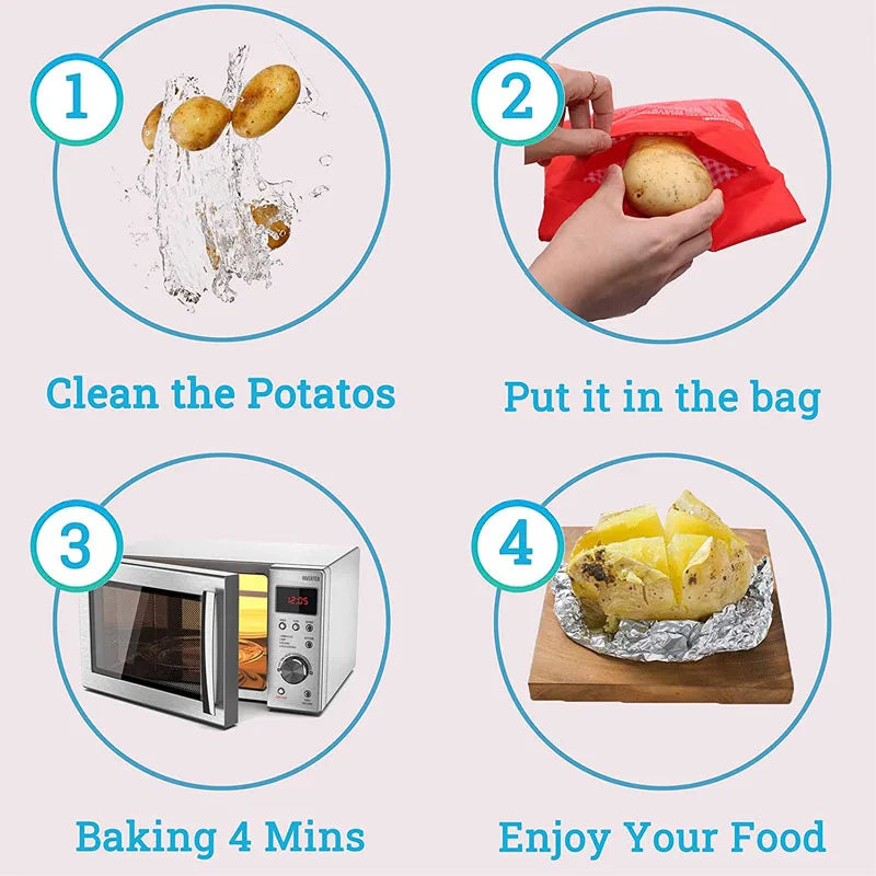 Microwave Potato Cooker Bag – Perfect Spuds in Minutes