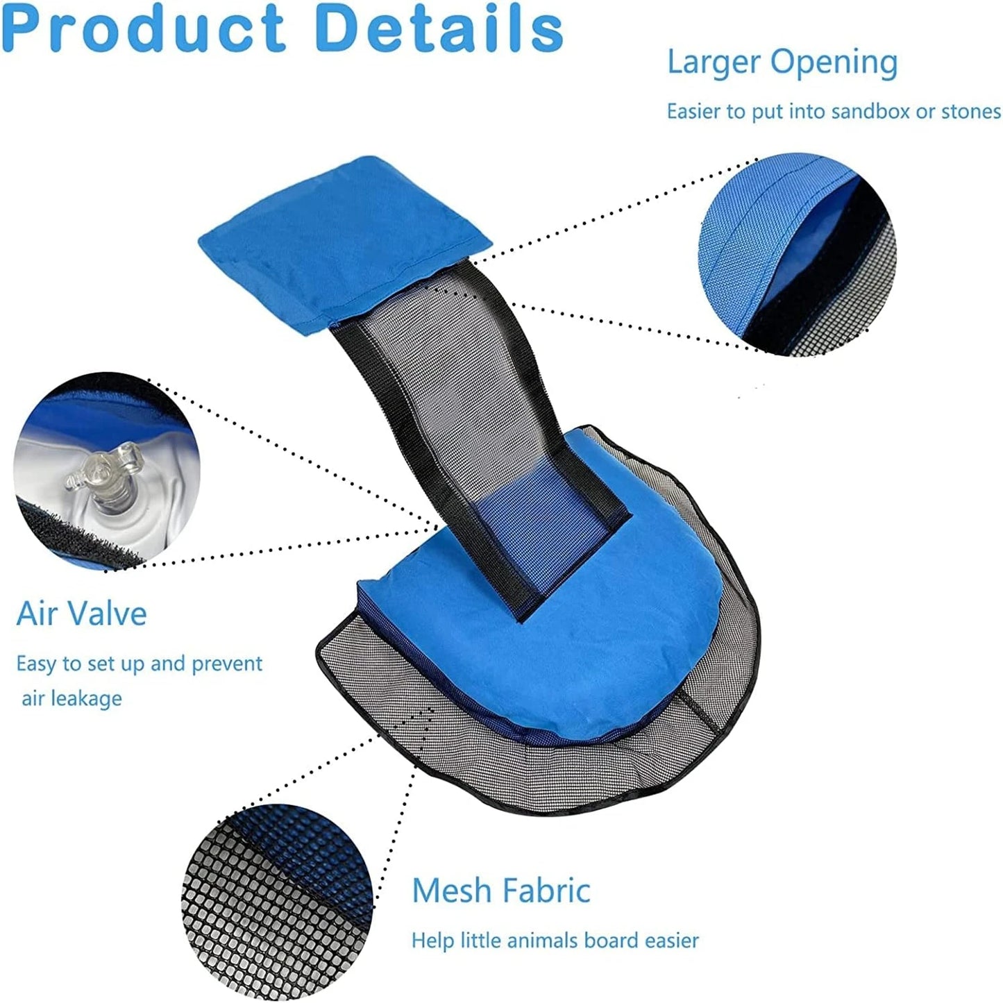 Floating Animal Escape Ramp for Pools – Frog & Critter Saver